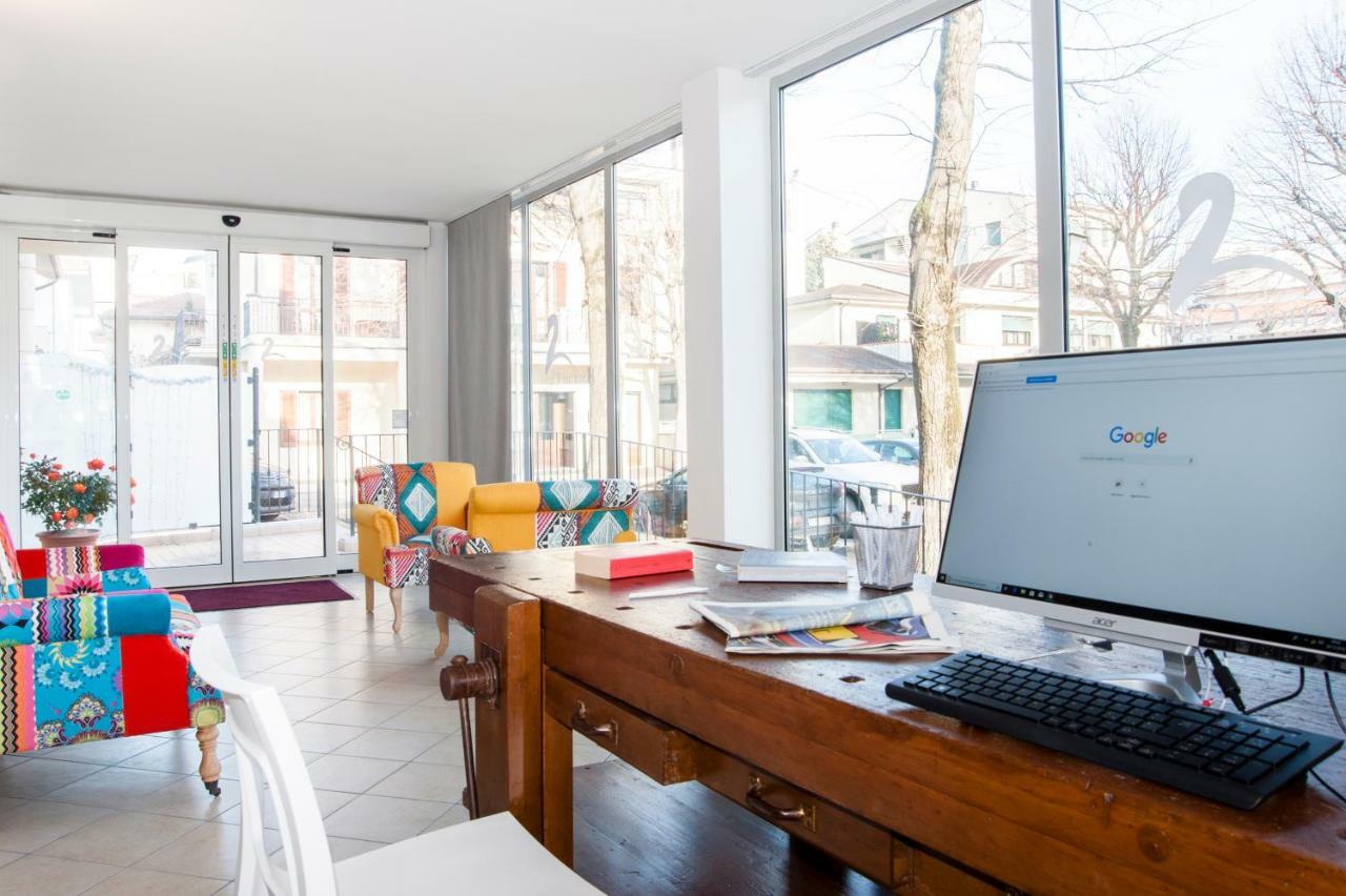 ريميني Residence Cigno المظهر الخارجي الصورة